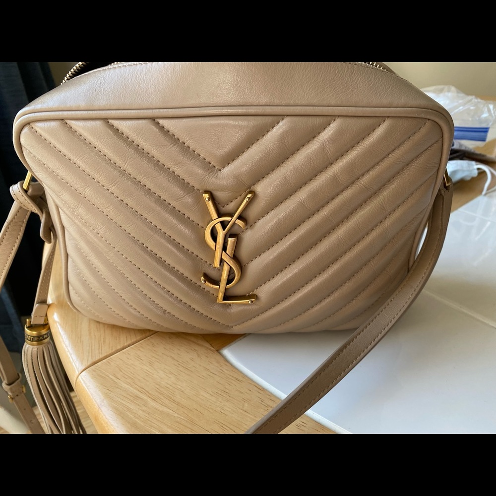 YSL “Lou” camera bag. Authentic. Box, dust bag and certification included
